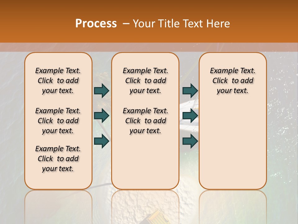 Beauty Reef View PowerPoint Template
