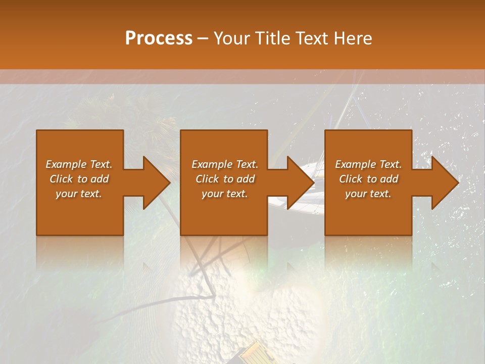 Beauty Reef View PowerPoint Template