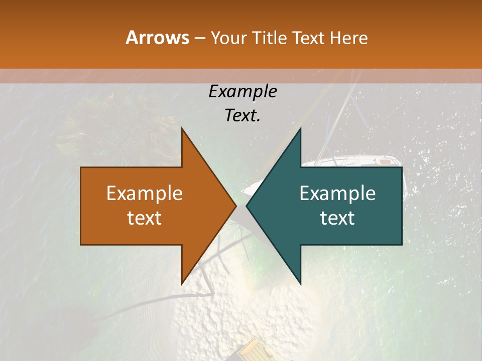 Beauty Reef View PowerPoint Template