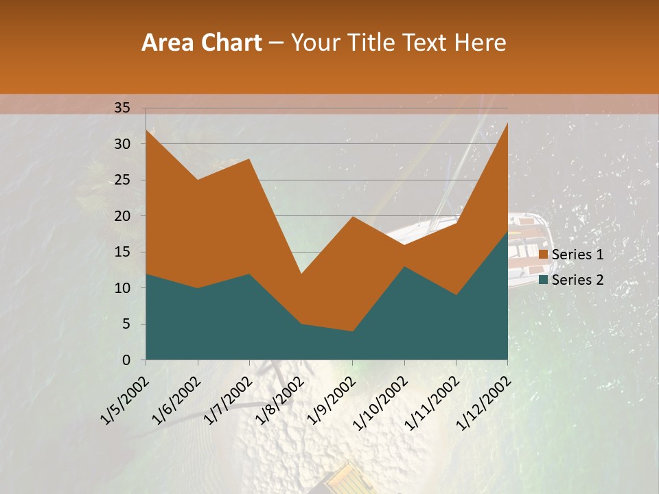 Beauty Reef View PowerPoint Template