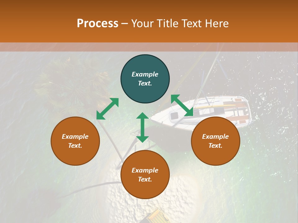 Beauty Reef View PowerPoint Template