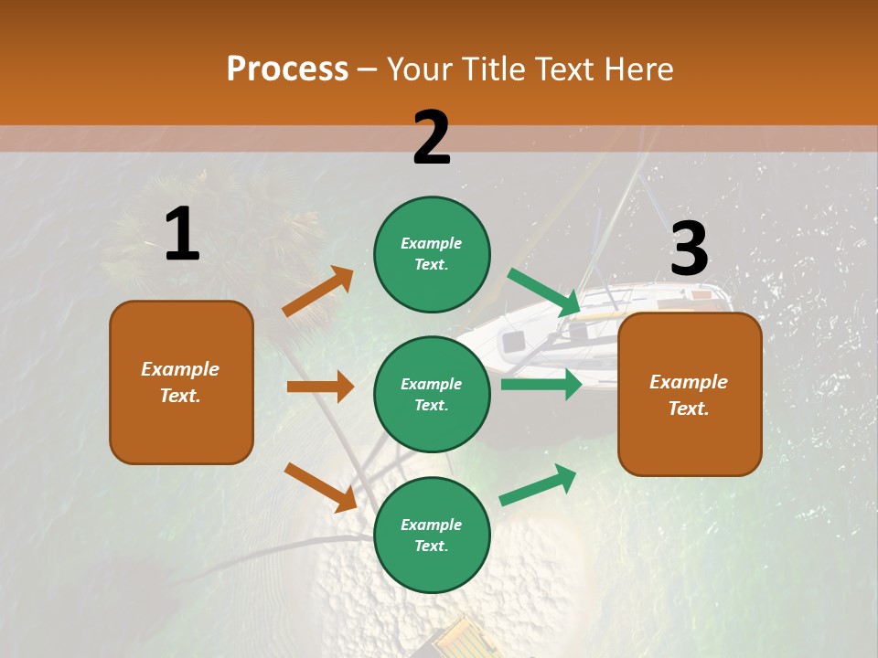 Beauty Reef View PowerPoint Template