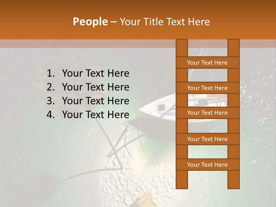 Beauty Reef View PowerPoint Template