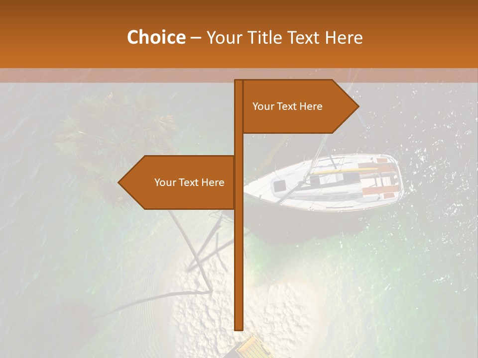 Beauty Reef View PowerPoint Template