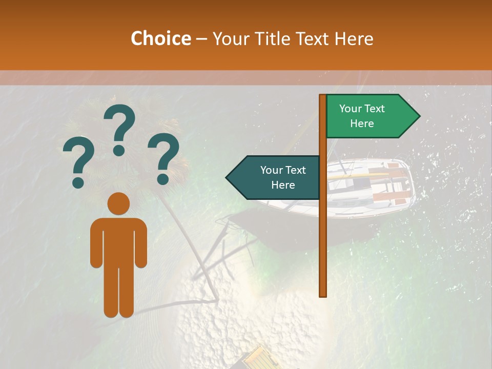 Beauty Reef View PowerPoint Template