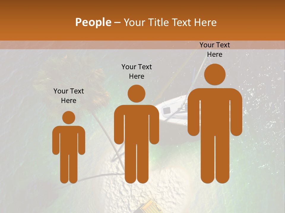 Beauty Reef View PowerPoint Template