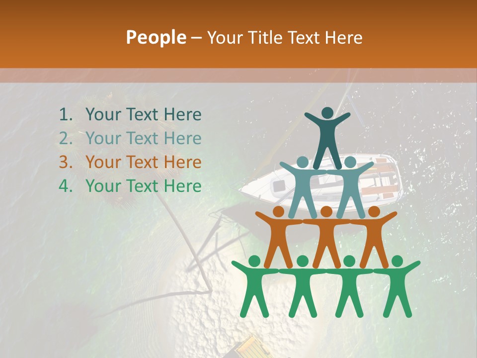 Beauty Reef View PowerPoint Template