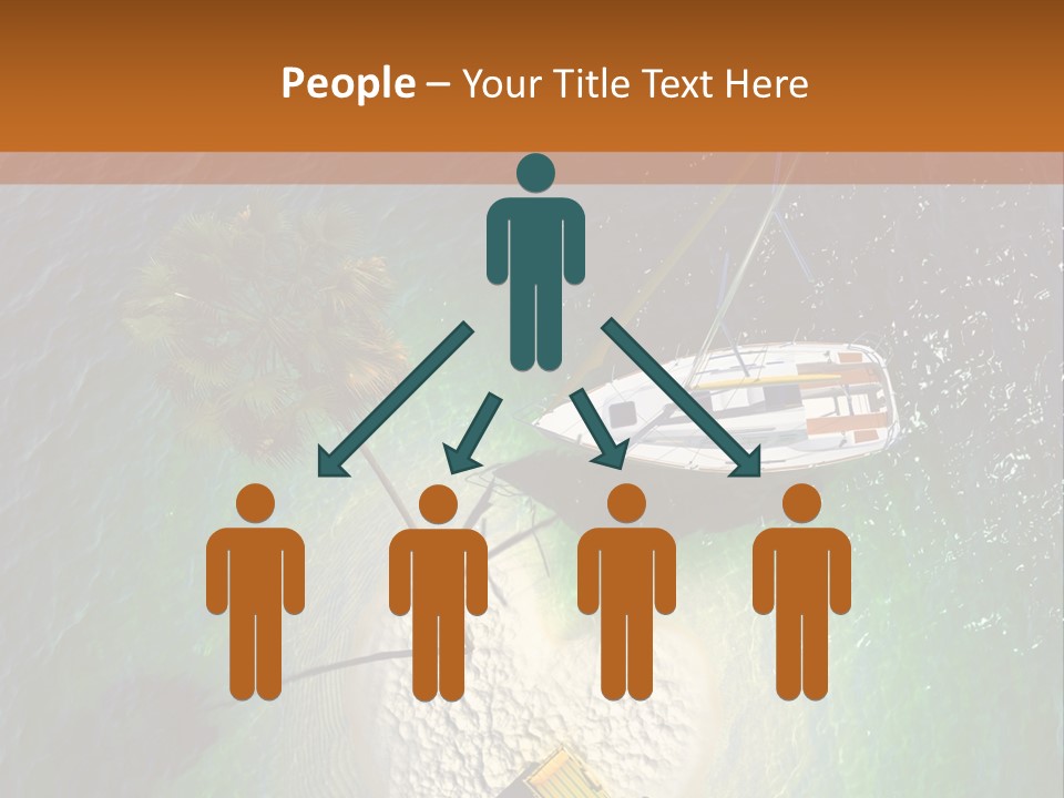 Beauty Reef View PowerPoint Template