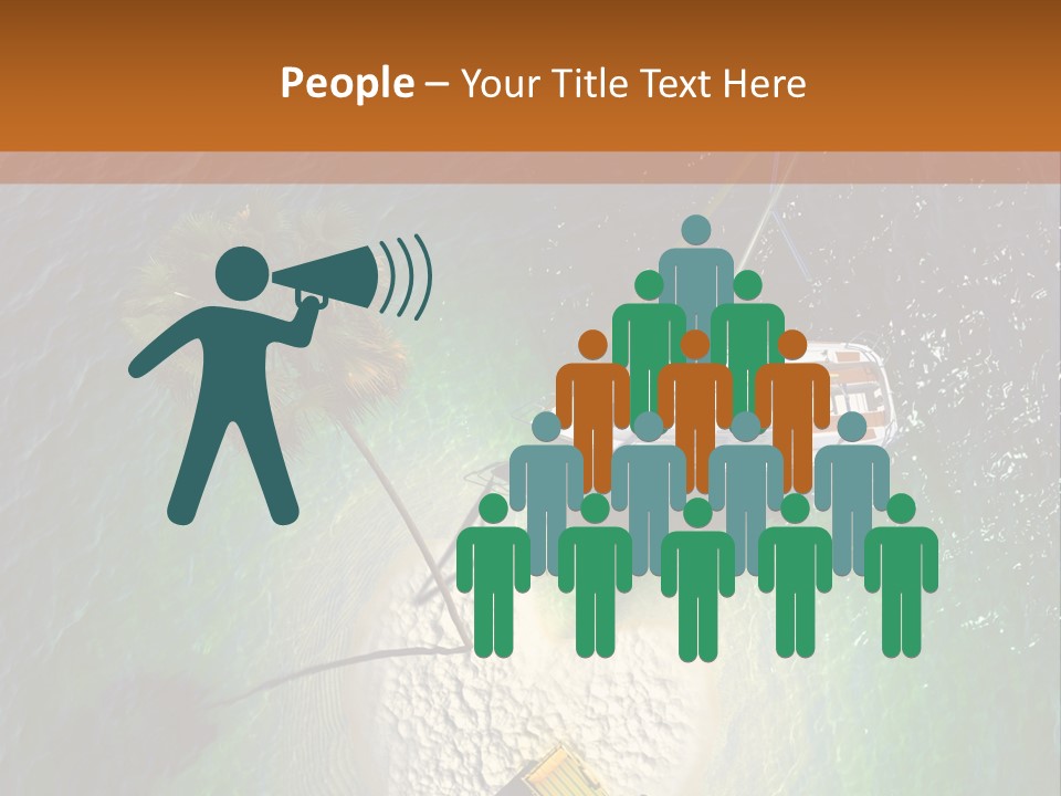 Beauty Reef View PowerPoint Template