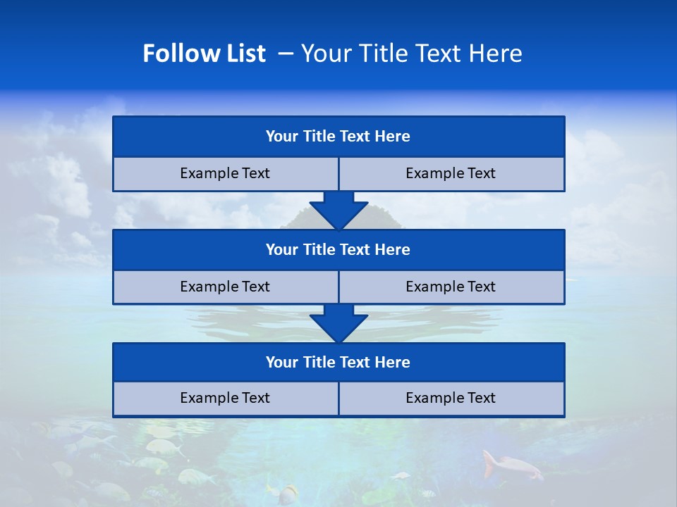 Landscape Nature Marine PowerPoint Template