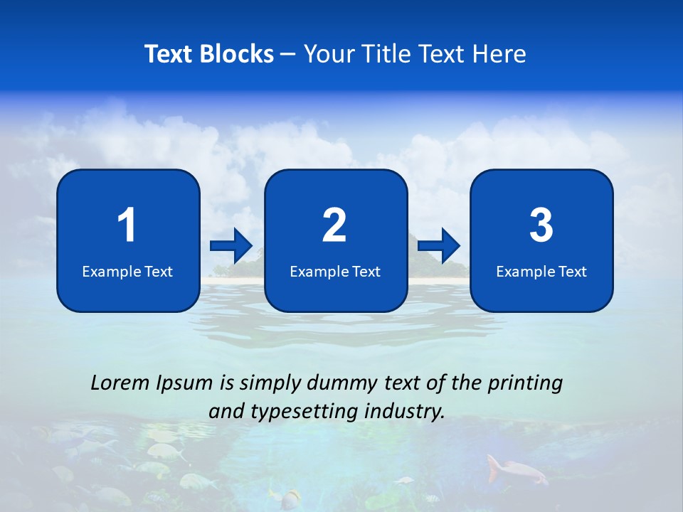 Landscape Nature Marine PowerPoint Template