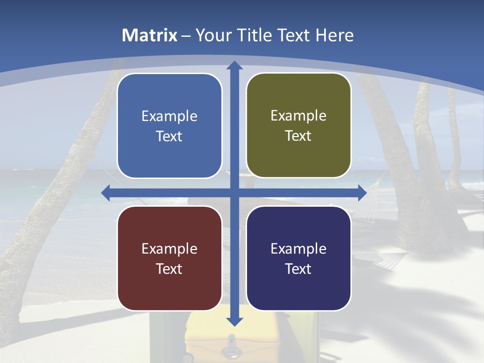 Sky Tropical Marine PowerPoint Template