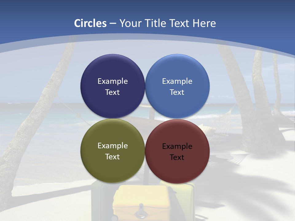 Sky Tropical Marine PowerPoint Template