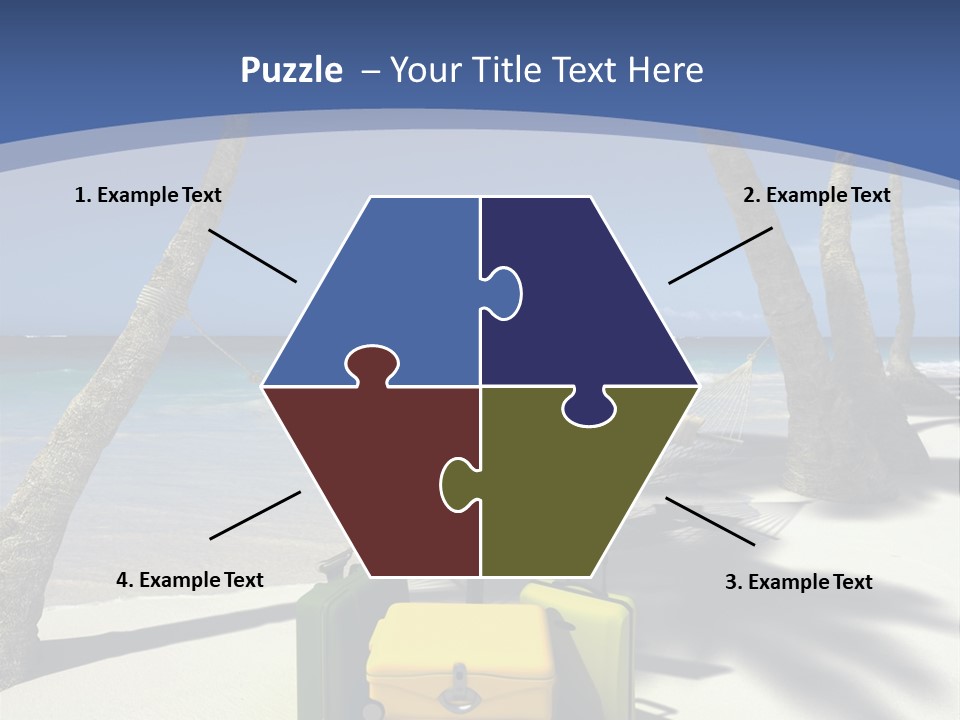 Sky Tropical Marine PowerPoint Template