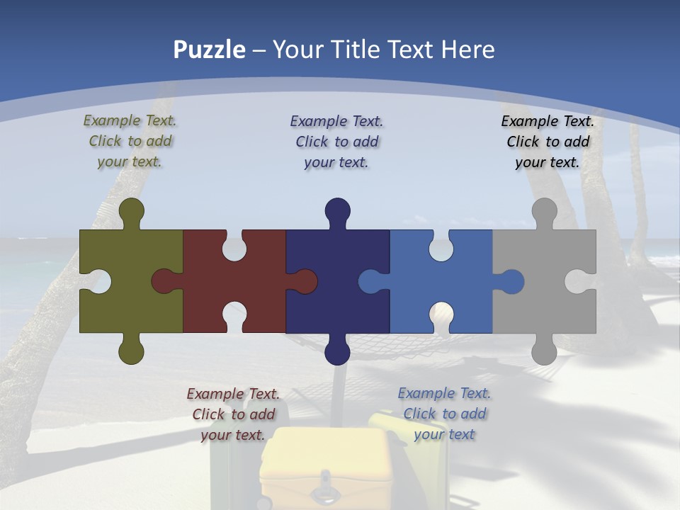 Sky Tropical Marine PowerPoint Template