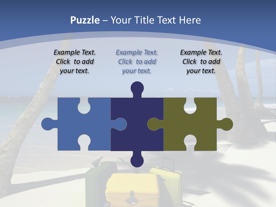 Sky Tropical Marine PowerPoint Template