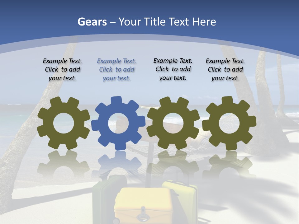 Sky Tropical Marine PowerPoint Template