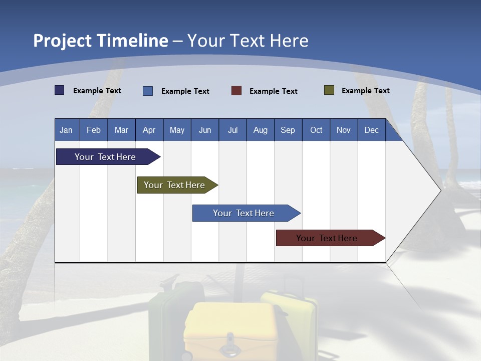 Sky Tropical Marine PowerPoint Template