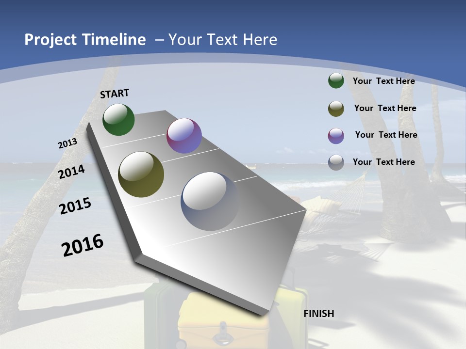 Sky Tropical Marine PowerPoint Template
