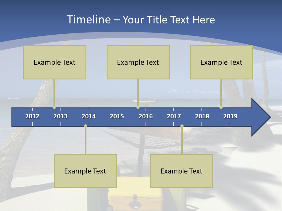 Sky Tropical Marine PowerPoint Template