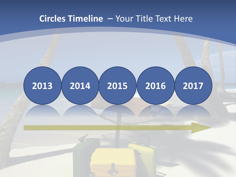 Sky Tropical Marine PowerPoint Template