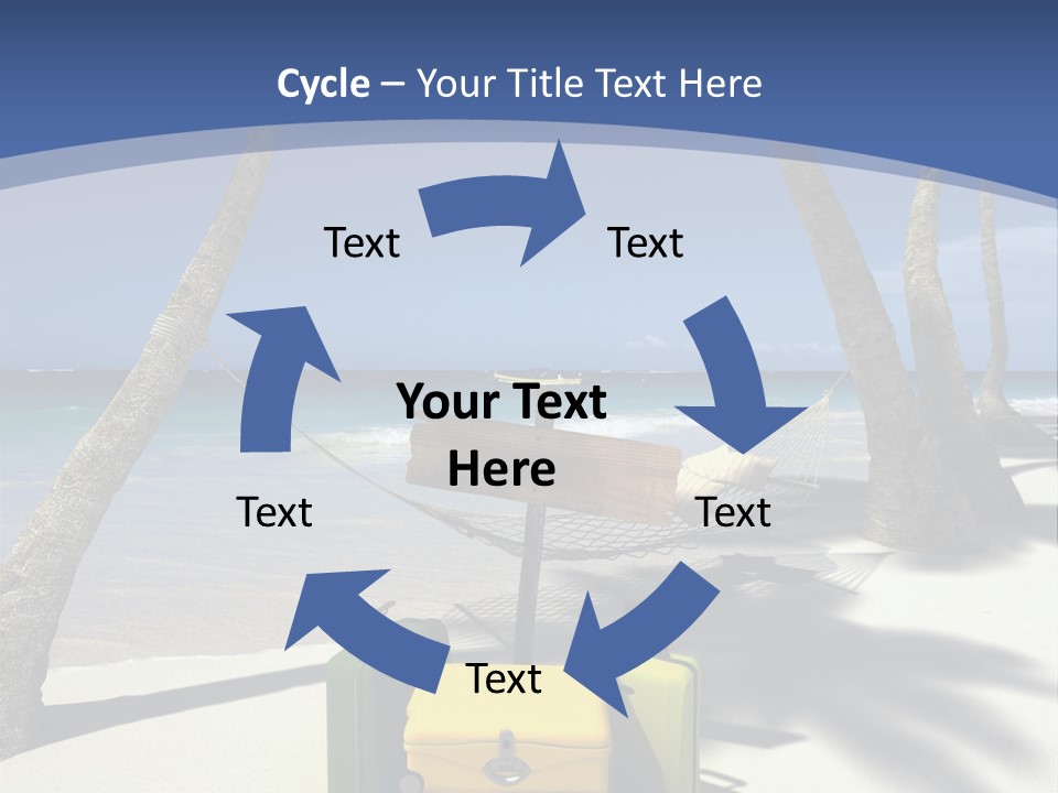 Sky Tropical Marine PowerPoint Template