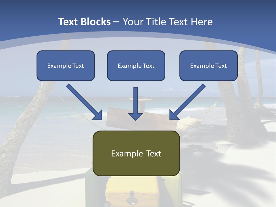 Sky Tropical Marine PowerPoint Template