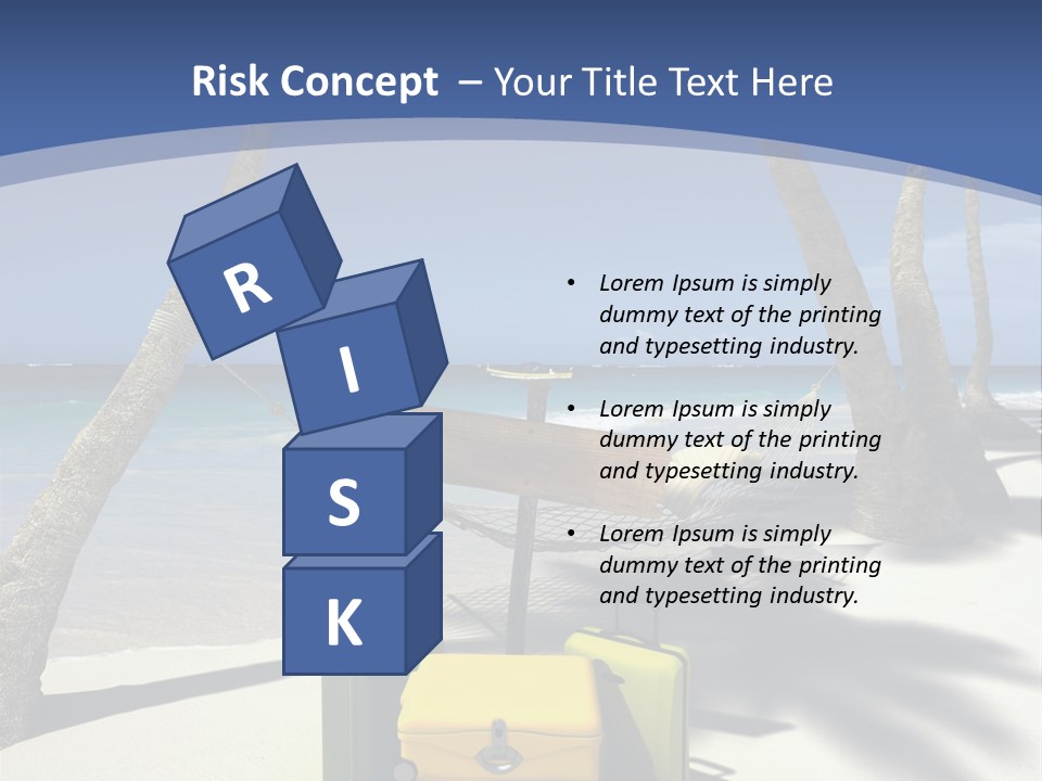 Sky Tropical Marine PowerPoint Template