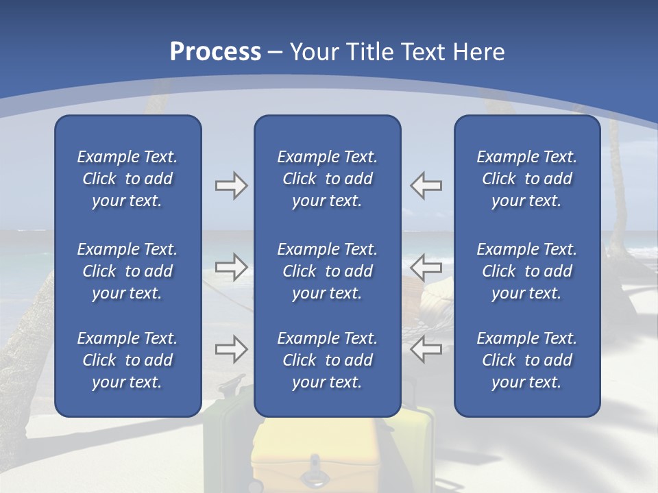Sky Tropical Marine PowerPoint Template
