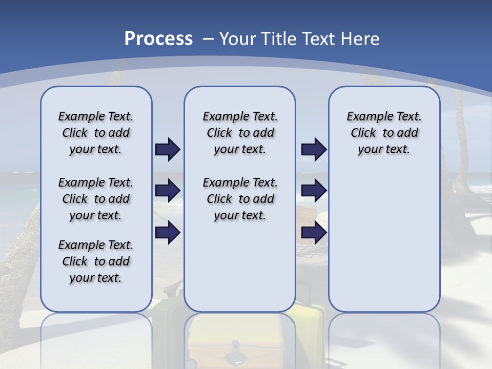 Sky Tropical Marine PowerPoint Template