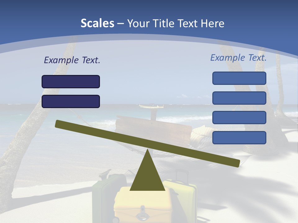 Sky Tropical Marine PowerPoint Template