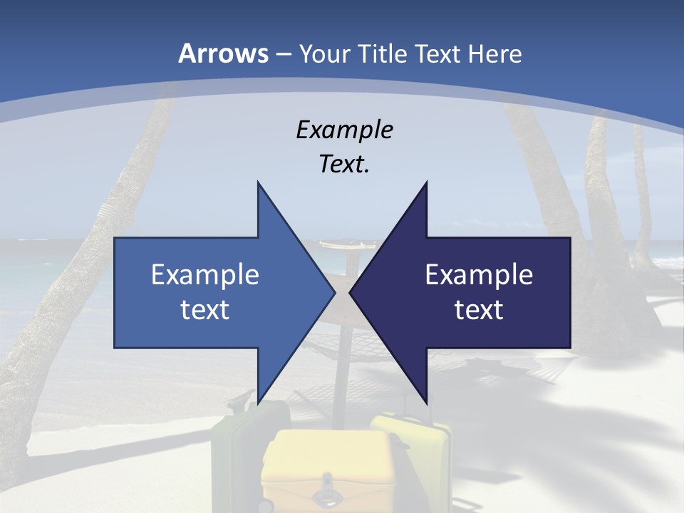 Sky Tropical Marine PowerPoint Template