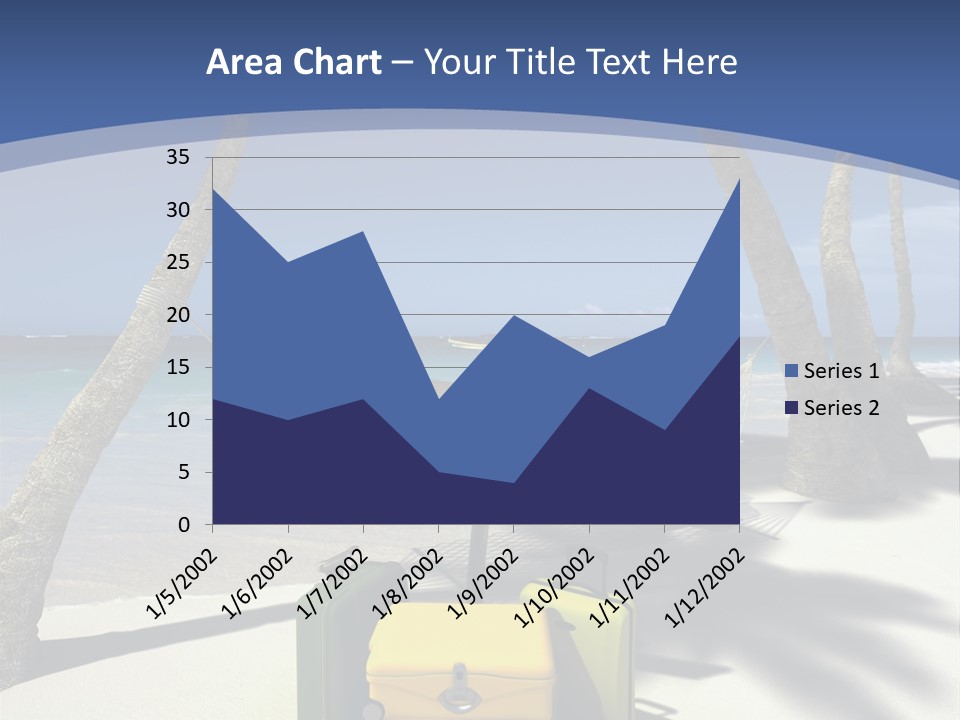 Sky Tropical Marine PowerPoint Template