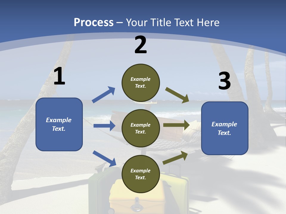Sky Tropical Marine PowerPoint Template