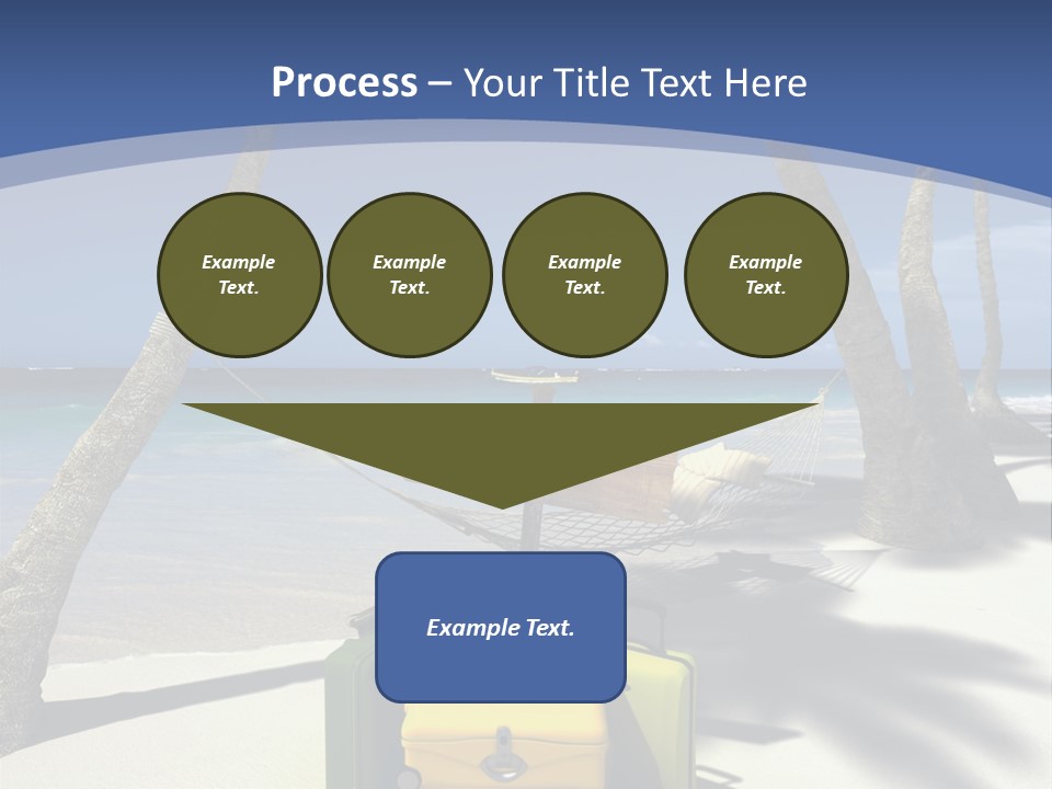 Sky Tropical Marine PowerPoint Template