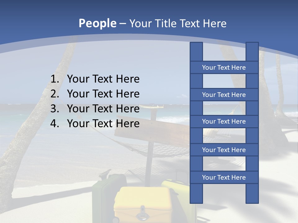 Sky Tropical Marine PowerPoint Template