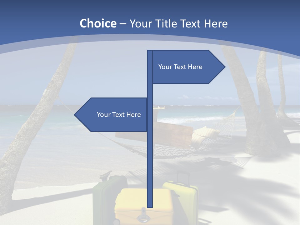 Sky Tropical Marine PowerPoint Template