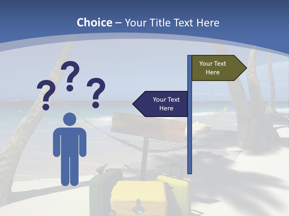 Sky Tropical Marine PowerPoint Template