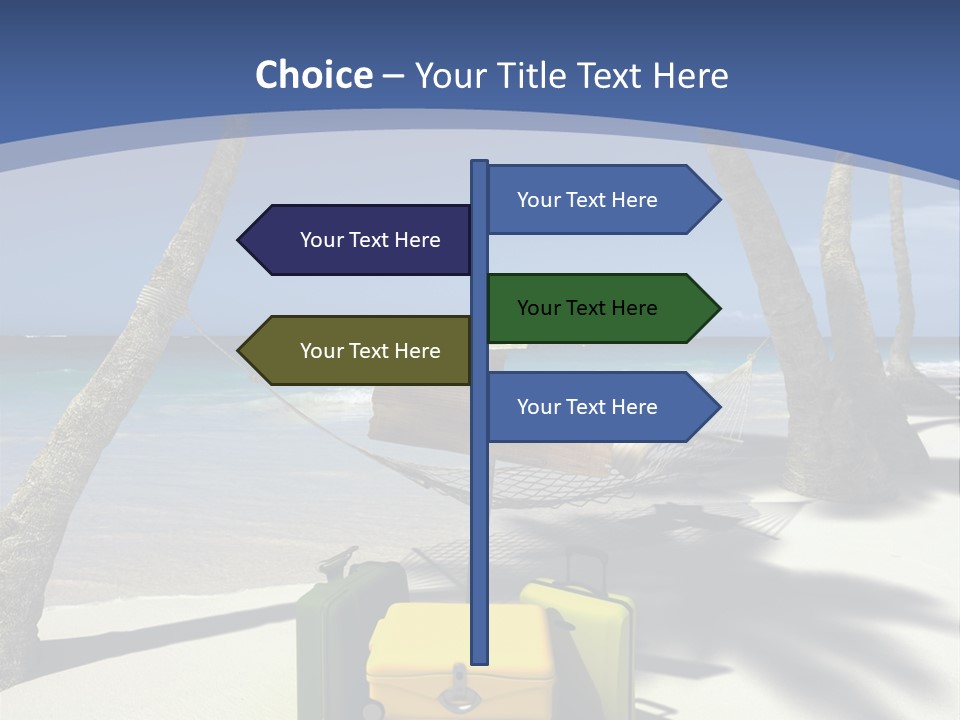 Sky Tropical Marine PowerPoint Template