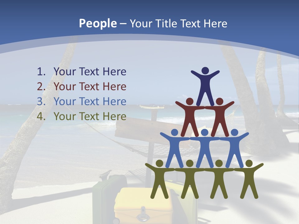 Sky Tropical Marine PowerPoint Template