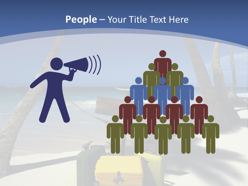 Sky Tropical Marine PowerPoint Template