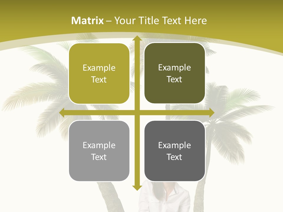 Island Collage Background PowerPoint Template