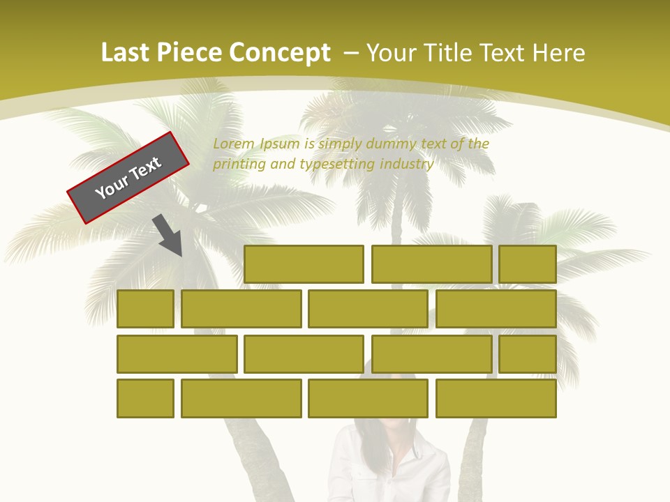 Island Collage Background PowerPoint Template