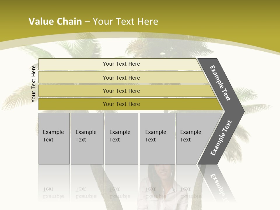 Island Collage Background PowerPoint Template