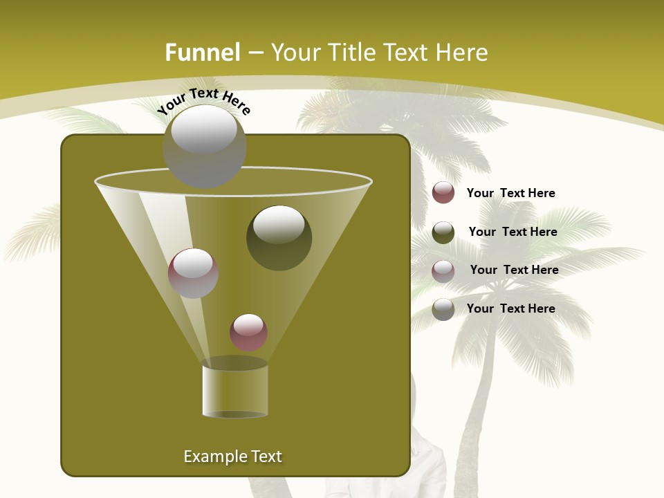 Island Collage Background PowerPoint Template