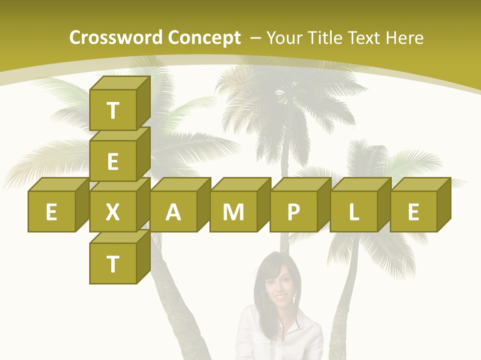 Island Collage Background PowerPoint Template