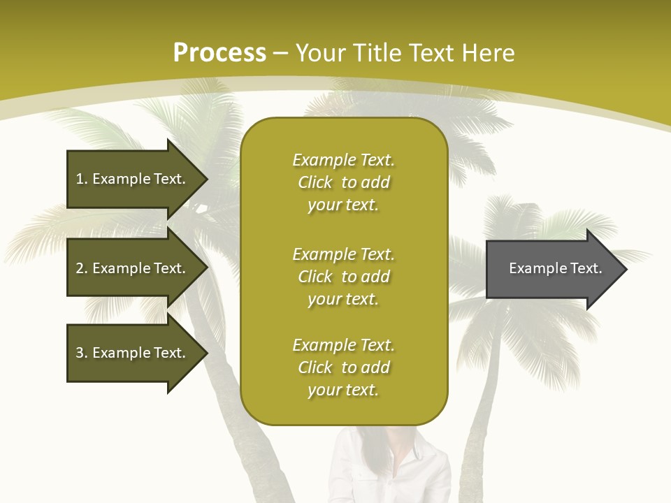 Island Collage Background PowerPoint Template
