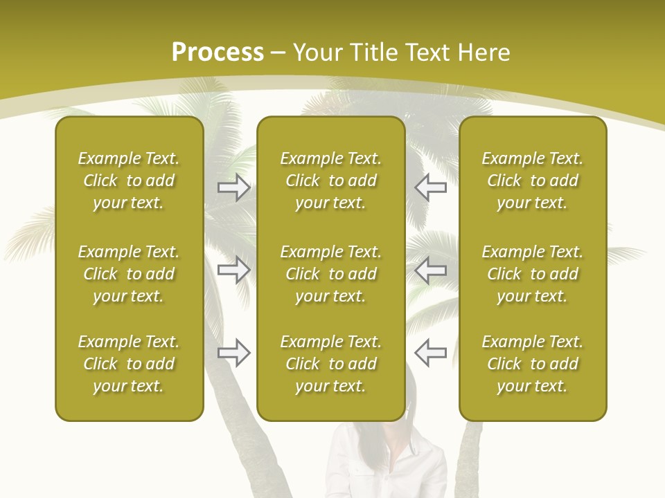 Island Collage Background PowerPoint Template