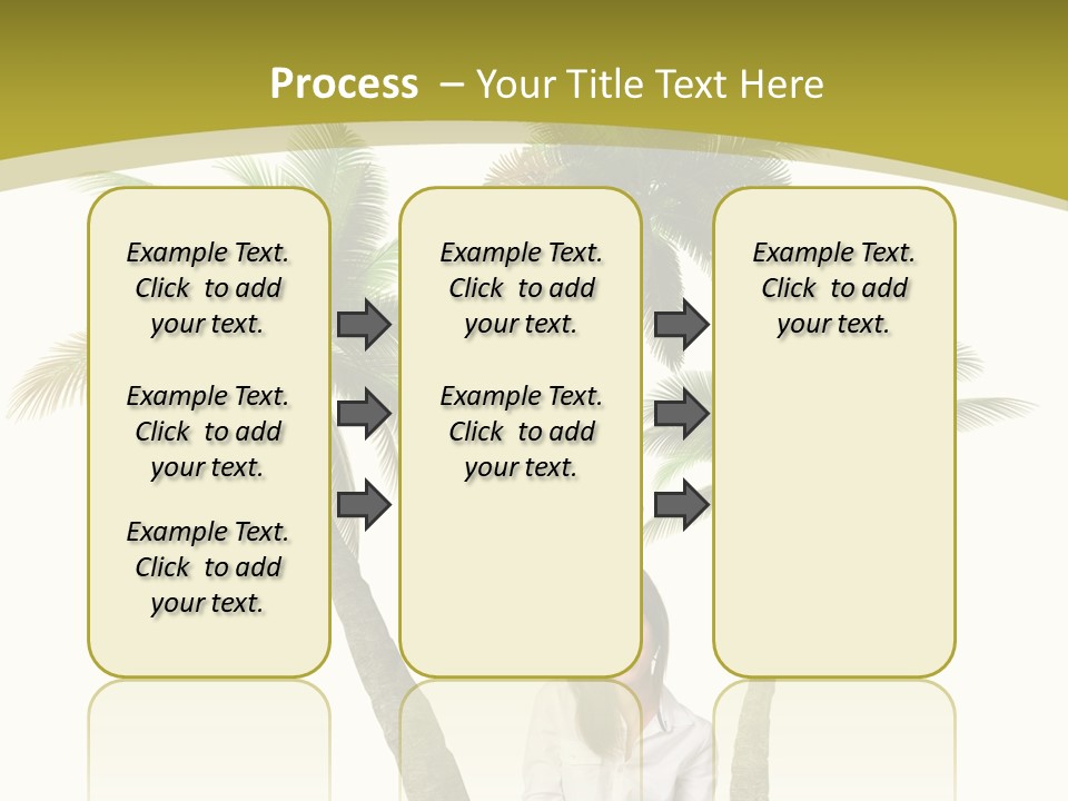 Island Collage Background PowerPoint Template