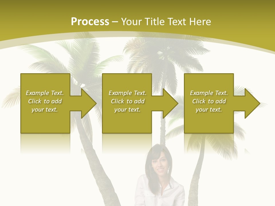Island Collage Background PowerPoint Template